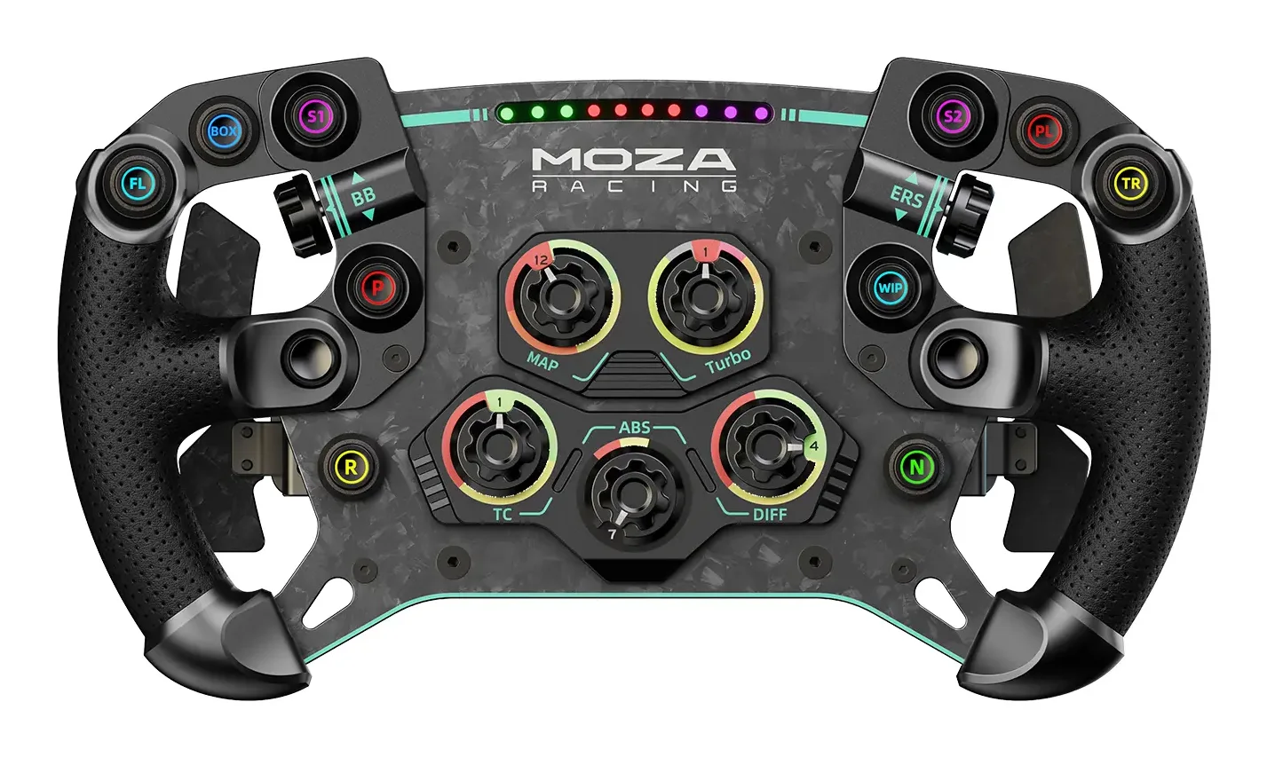 MOZA GS V2P GT wheel, front view