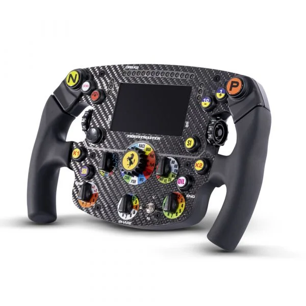 Thrustmaster Formula Wheel Add-On Ferrari SF1000 Edition with display, three-quarter view